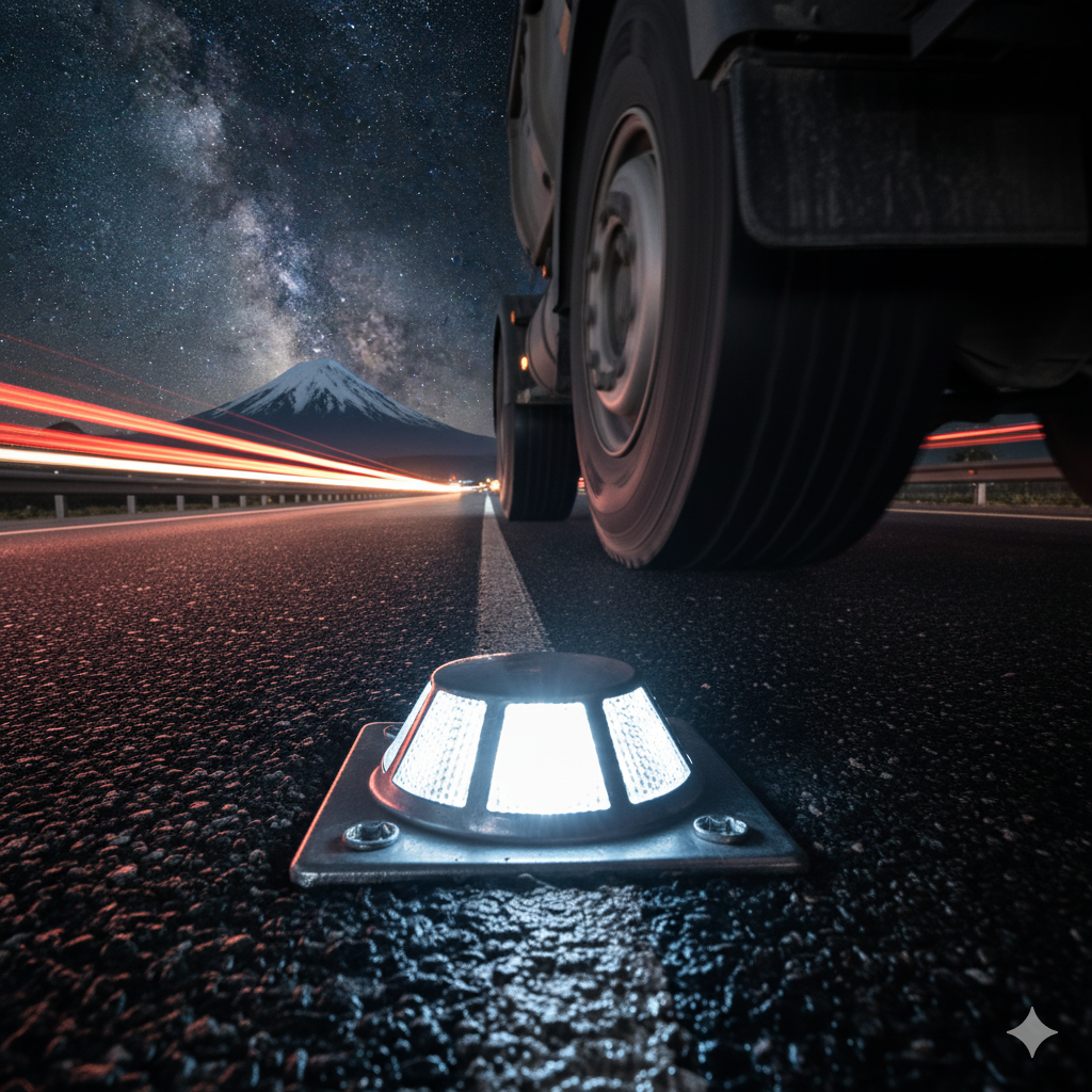 Cómo una Tacha Vial Duplica tu Visibilidad y Previene Salidas de Vía. 1 tacha vial concepto funciones ccimasenalizaciones peru