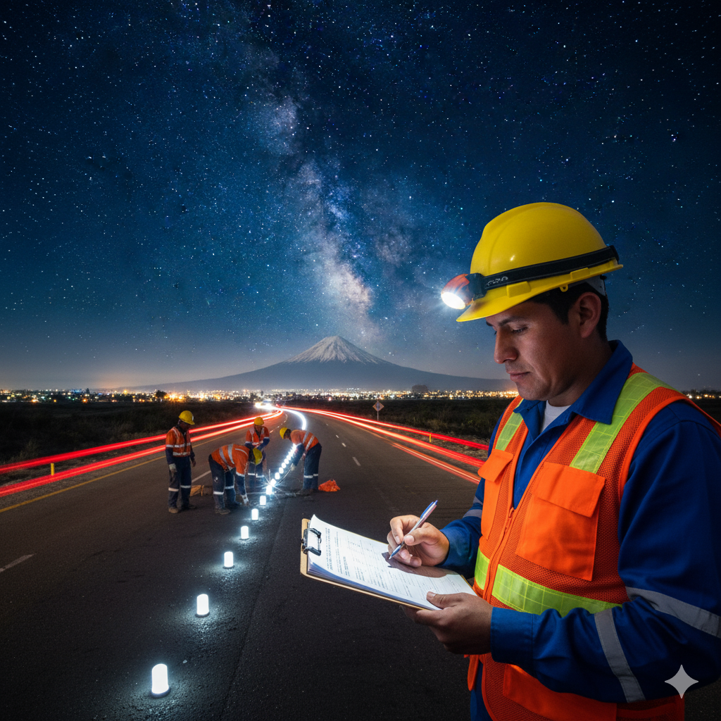 Cálculo Vial sin Errores: Cómo el APU de Tachas Define el Éxito de Tu Obra (y Tu Ganancia). 1 tachas reflectivas apu analisis precios ccimasenalizaciones peru