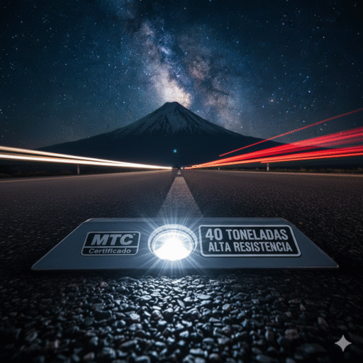 tachas reflectivas en carreteras seguridad ccimasenalizaciones peru
