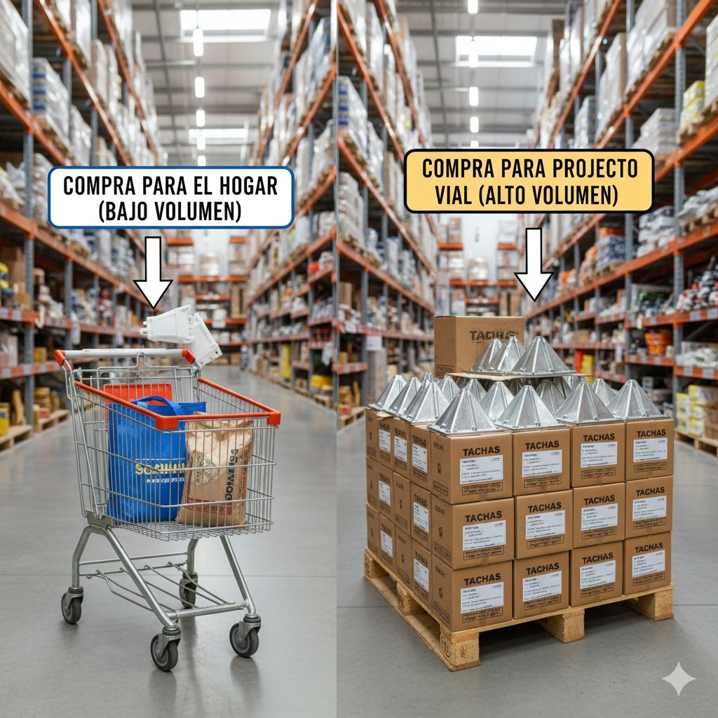 ¿Suficiente para tu Carretera? La Letra Pequeña de las Tachas Reflectivas que Compras en Sodimac. 4 tachas reflectivas sodimac peru guia ccimasenalizaciones peru