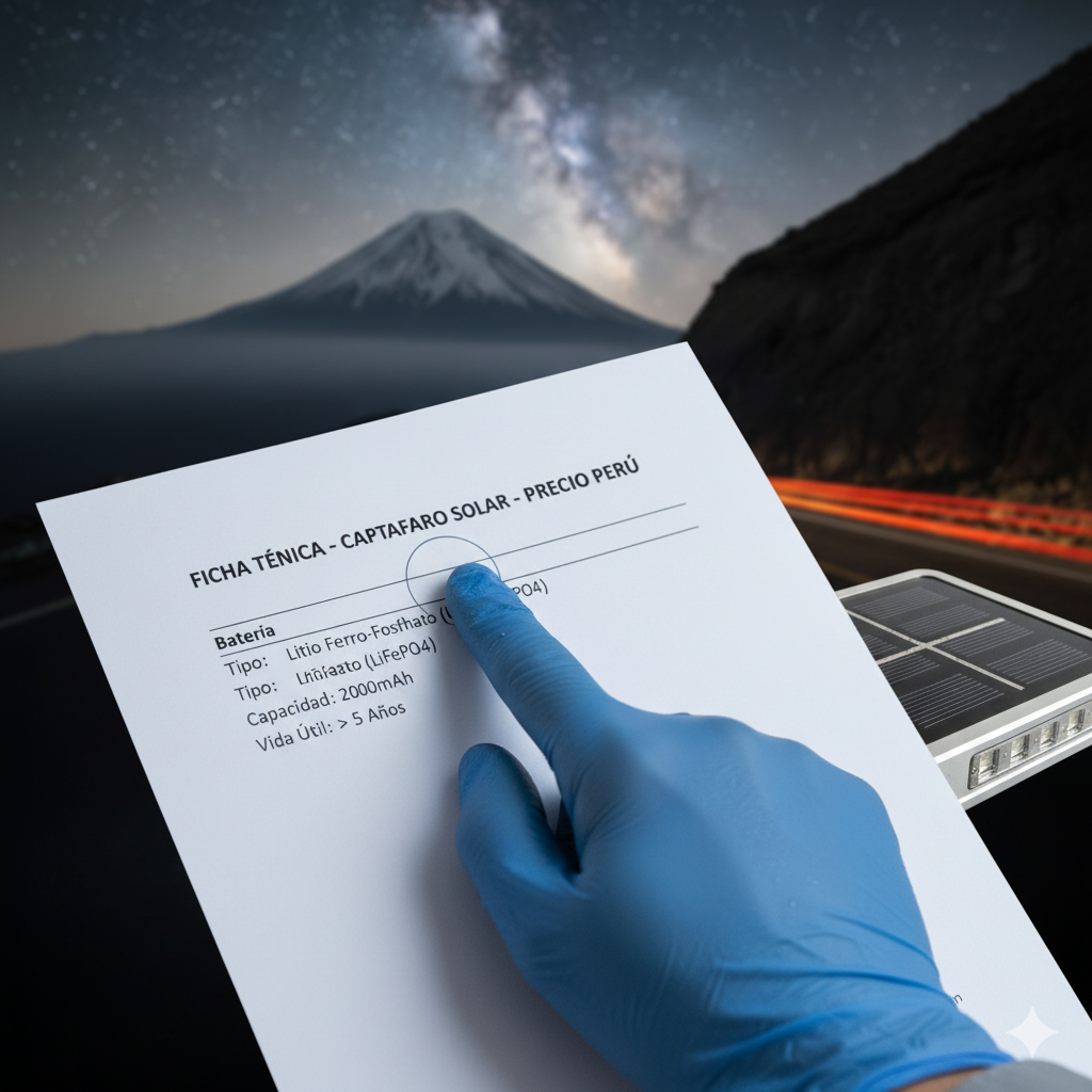 No Busques el Precio Más Bajo: 4 Secretos de Inversión de las Tachas Solares en Carreteras Peruanas. 2 tachas solares precio peru ccimasenalizaciones peru