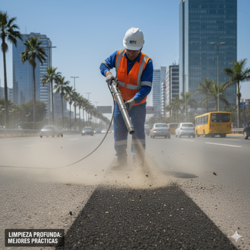 aplicacion de pintura para trafico guia ccimasenalizaciones peru