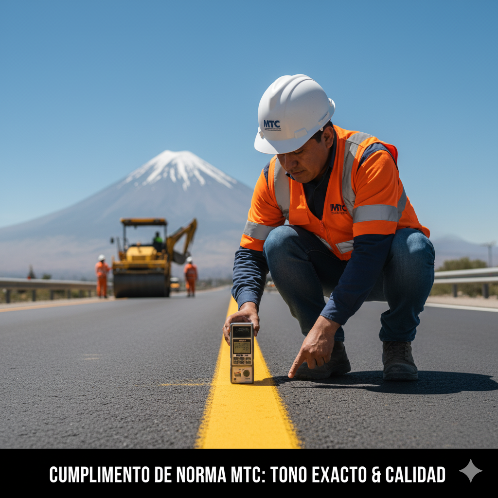 ¡Alto al Desconocimiento! Decodificando los Colores Viales: La Guía MTC que Todo Constructor en Perú Debe Conocer 11 colores reglamentarios senalizacion vial ccimasenalizaciones peru