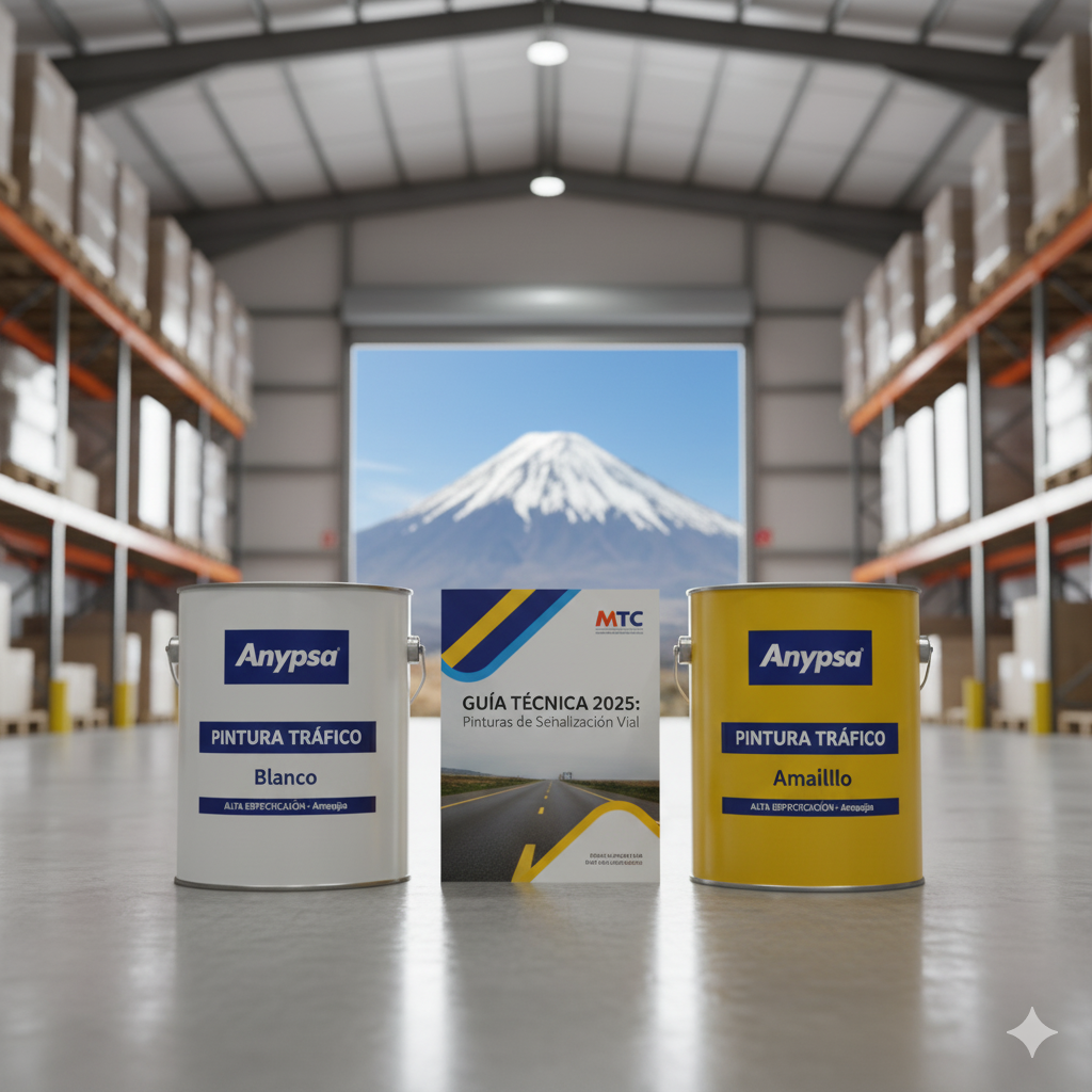 La Guía LÍDER 2025: Cómo la Variedad, Adherencia y Rendimiento de Nuestros Colores Viales Maximizan su VALOR. 8 pintura alto transito colores guia ccimasenalizaciones peru