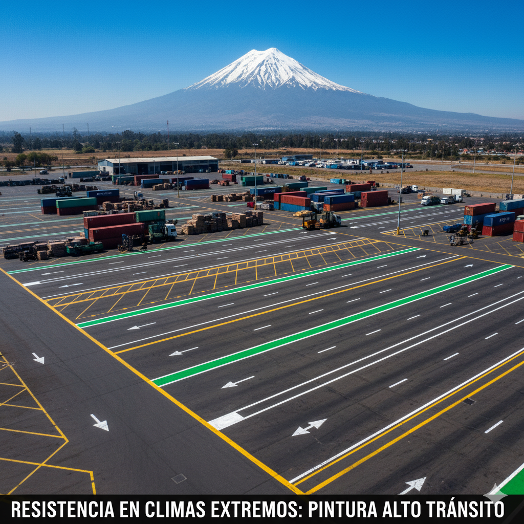 Resistencia sin Límites: Descubra por qué la Pintura Alto Tránsito es la solución definitiva para pavimentos de almacenes y avenidas en Perú. 13 pintura alto transito resistencia ccimasenalizaciones peru