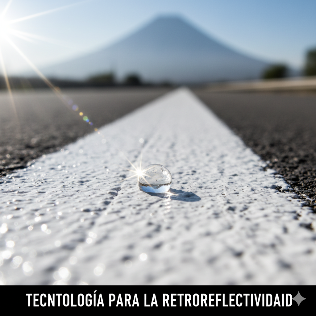 El Estándar de la Vía: Pintura blanca tráfico, la base de la señalización horizontal para Líneas, flechas y símbolos con máxima visibilidad. 5 pintura blanca trafico maxima visibilidad ccimasenalizaciones peru