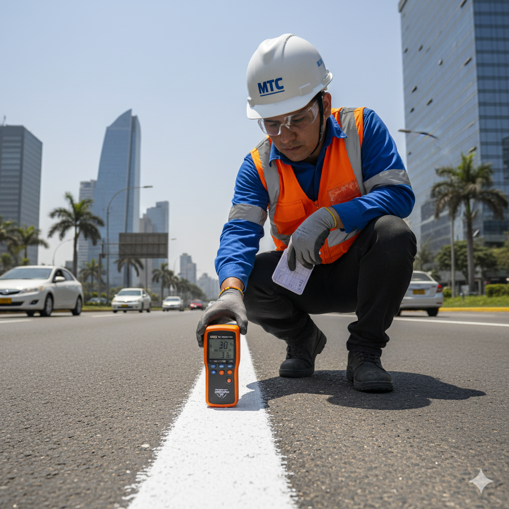 La Pintura de Carretera que Domina el Asfalto: Tipos y Normas MTC Esenciales para la Seguridad Vial en Lima y Arequipa 2 pintura de carretera normativa tipos mtc ccimasenalizaciones peru
