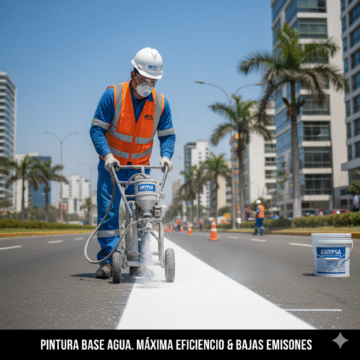 pintura de trafico base agua cciimasenalizaciones peru