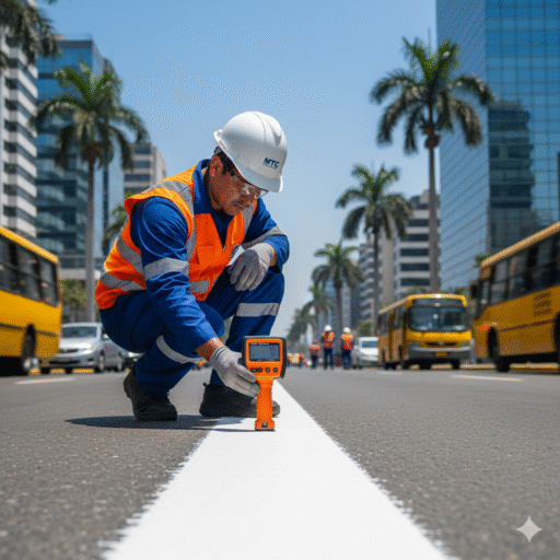 pintura de trafico reflectiva alta ccimasenalizaciones peru
