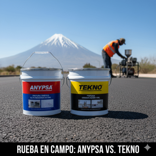 pintura trafico anypsa vs tekno comparativa ccimasenalizaciones peru