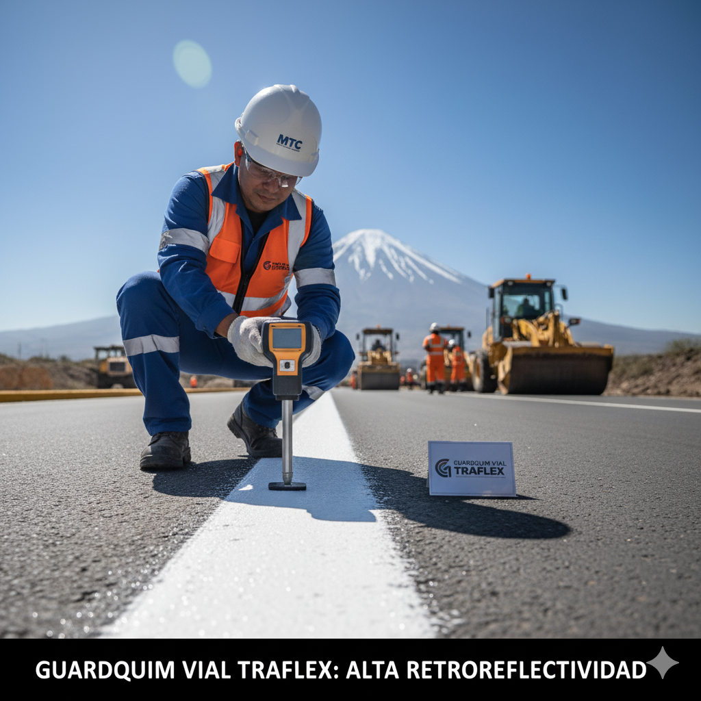 Demarcación Industrial Superior: Pintura tráfico pesado azul – Máxima adherencia y visibilidad en condiciones extremas de almacenes y puertos. 11 pintura trafico pesado azul ccimasenalizaciones peru