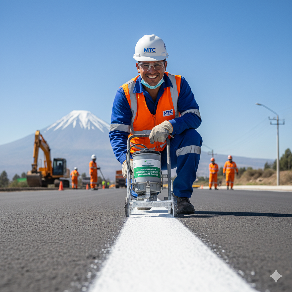 De la Pista al Planeta: Descubra Cómo las Pinturas de Tráfico Ecológicas Están Definiendo el Futuro de la Señalización en Lima y Arequipa 1 pinturas de trafico ecologicas futuro ccimasenalizaciones peru