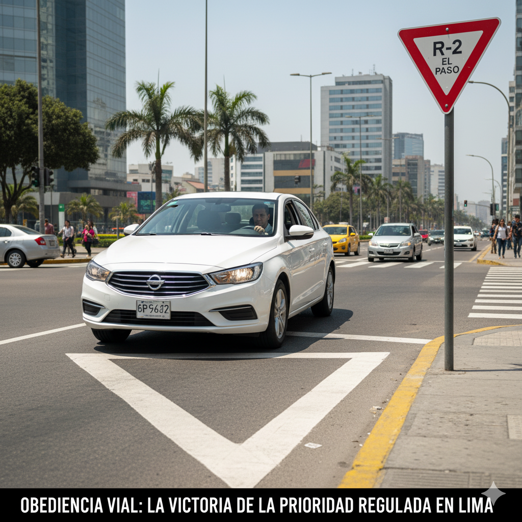 Prioridad y Prevención: Domina la Señal de Ceda el Paso y Evita Colisiones en tu Ciudad. 9 senal de ceda el paso victoria vial ccimasenalizaciones peru