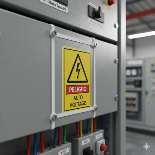 senal de precaucion alto voltaje ccimasenalizaciones peru
