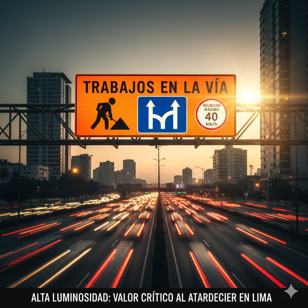 La Voz Gigante de la Seguridad: Cómo los Paneles de Prevención Viales Rescatan Vidas. 7 senal panel de prevencion lider impacto ccimasenalizaciones peru