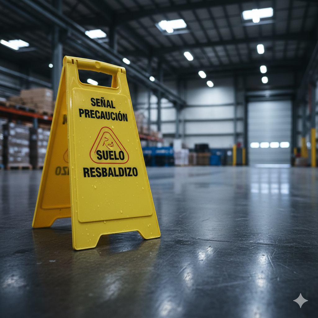 No es Solo Limpieza: El Secreto de la Señal "Suelo Resbaladizo" para Evitar Demandas y Lograr Cero Accidentes 11 senal suelo resbaladizo cuando usarla ccimasenalizaciones peru