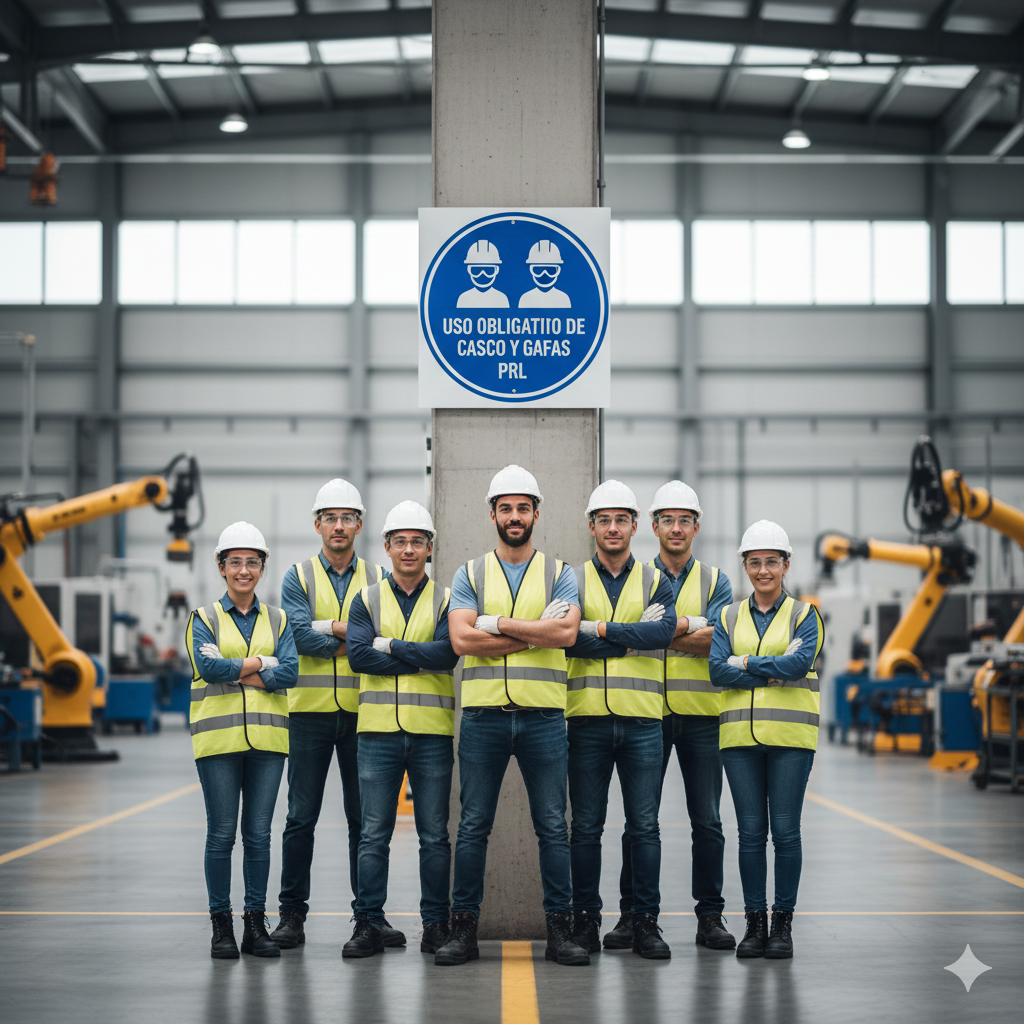 El Círculo Azul Innegociable: Cómo las Señales de Obligación Aseguran la VICTORIA Total en la Prevención de Riesgos. 1 senales de obligacion prl victoria ccimasenalizaciones peru