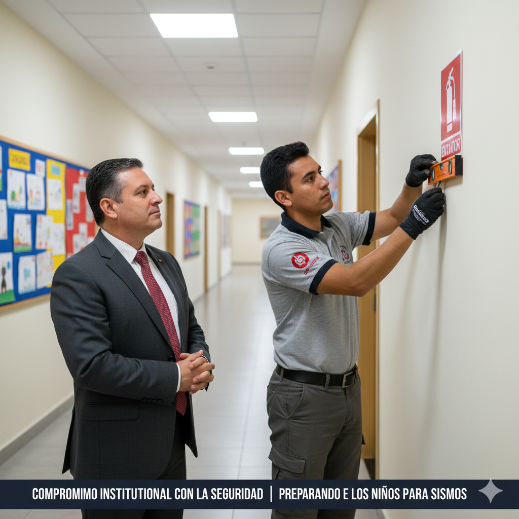 senales de prevencion en caso de sismo ccimasenalizaciones peru 2