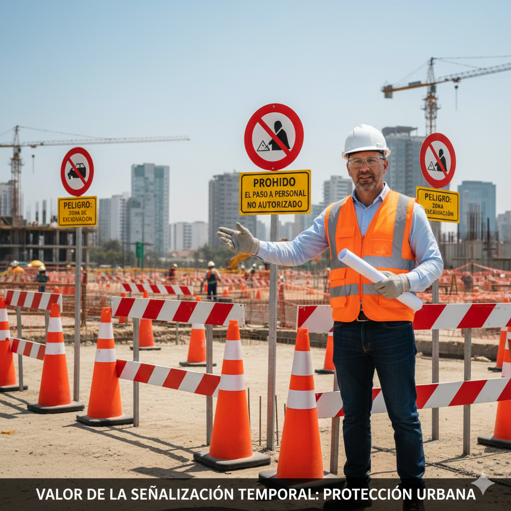 Guía Esencial de Señales de Prevención en Obras: Clasificación y Uso para Proteger Trabajadores y Peatones 4 senales de prevencion en obras ccimasenalizaciones peru