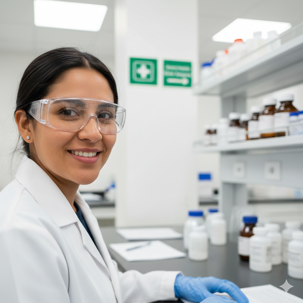 senales de prevencion en un laboratorio ccimasenalizaciones peru