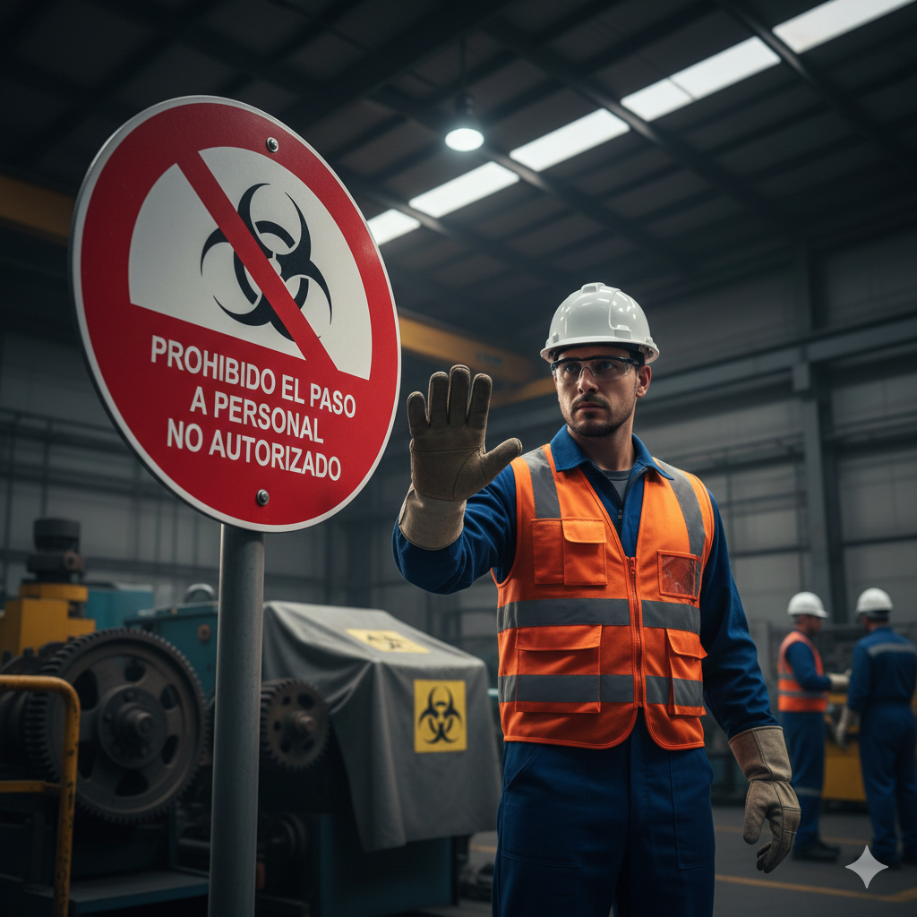 senales de prohibicion en riesgos laborales ccimasenalizaciones peru
