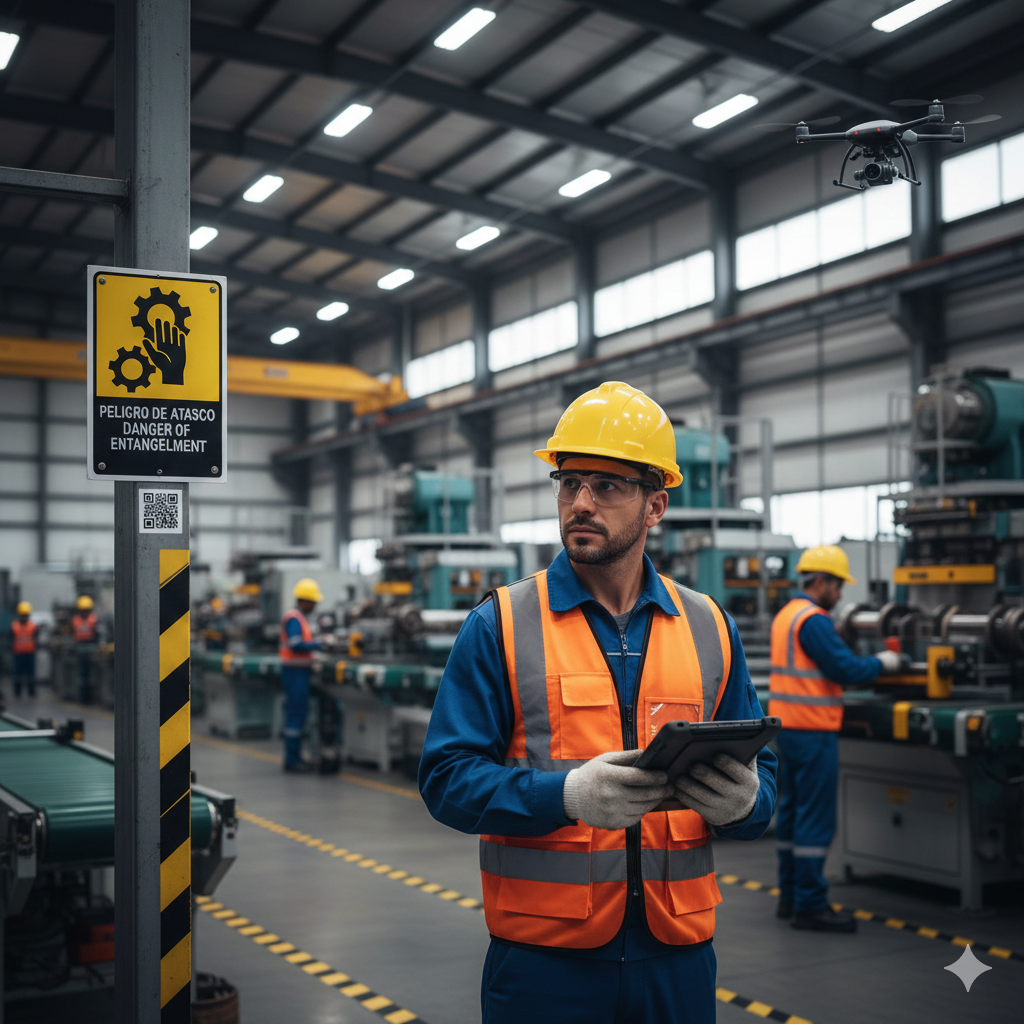 Máquinas Seguras, Operadores Informados: ¿Cómo las Señales de Seguridad en Maquinarias logran enseñar advertencias 1 senales de seguridad en maquinarias ccimasenalizaciones peru