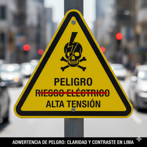 senalizacion preventiva valor peligros ccimasenalizaciones peru