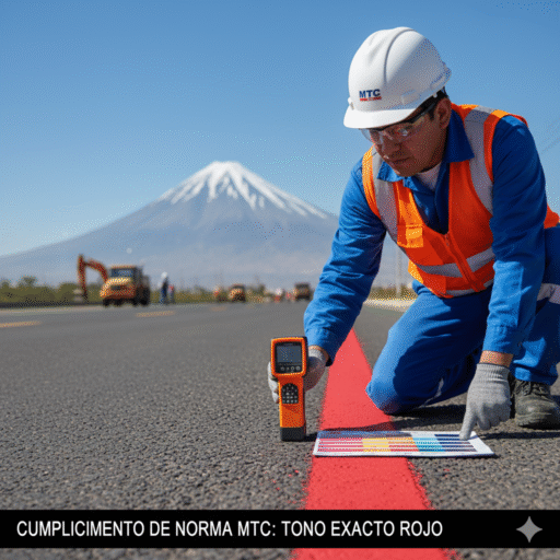 significado pintura trafico color rojo mtc ccimasenalizaciones peru