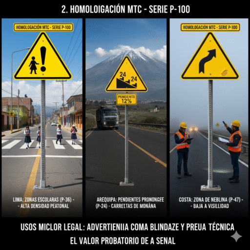 advertencia significado usos ccimasenalizaciones peru
