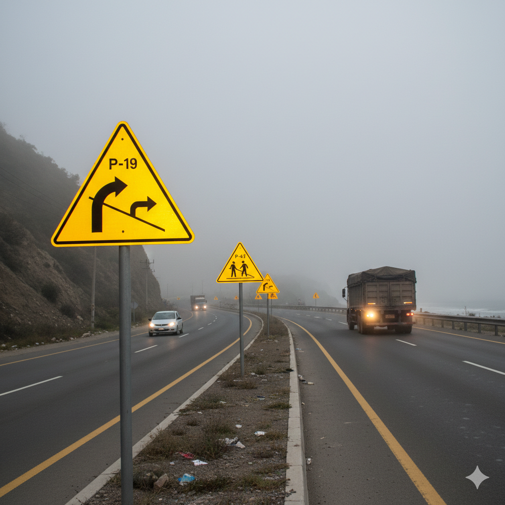 El VALOR de Anticiparse: ¿Qué Son las Señales de Advertencia y Por Qué Son Vitales para la Seguridad Vial? 11 que son las senales de advertencia ccimasenalizaciones peru