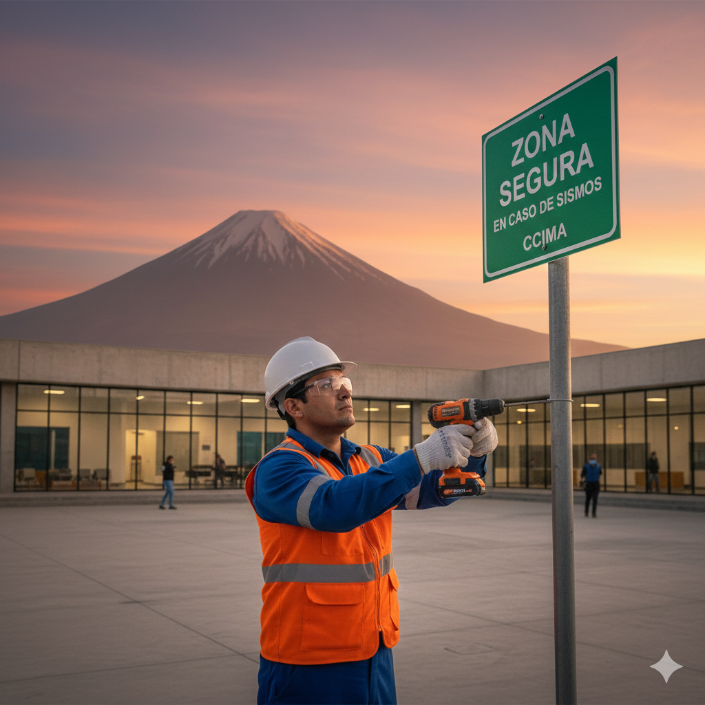 rutas de evacuacion y senalizacion ccimasenalizaciones peru