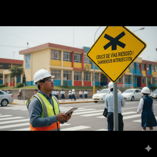senal de advertencia de interseccion ccimasenalizaciones peru