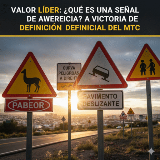 senal de advertencia mtc normativa ccimasenalizaciones peru