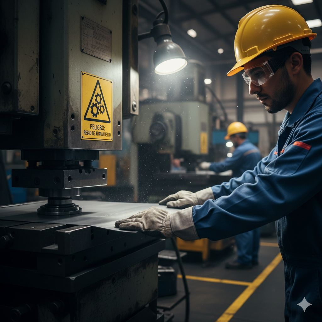 Señal “peligro de atrapamiento”: significado, normas y uso para reducir accidentes en zonas con maquinaria pesada 7 senal peligro de atrapamiento maquinaria ccimasenalizaciones peru