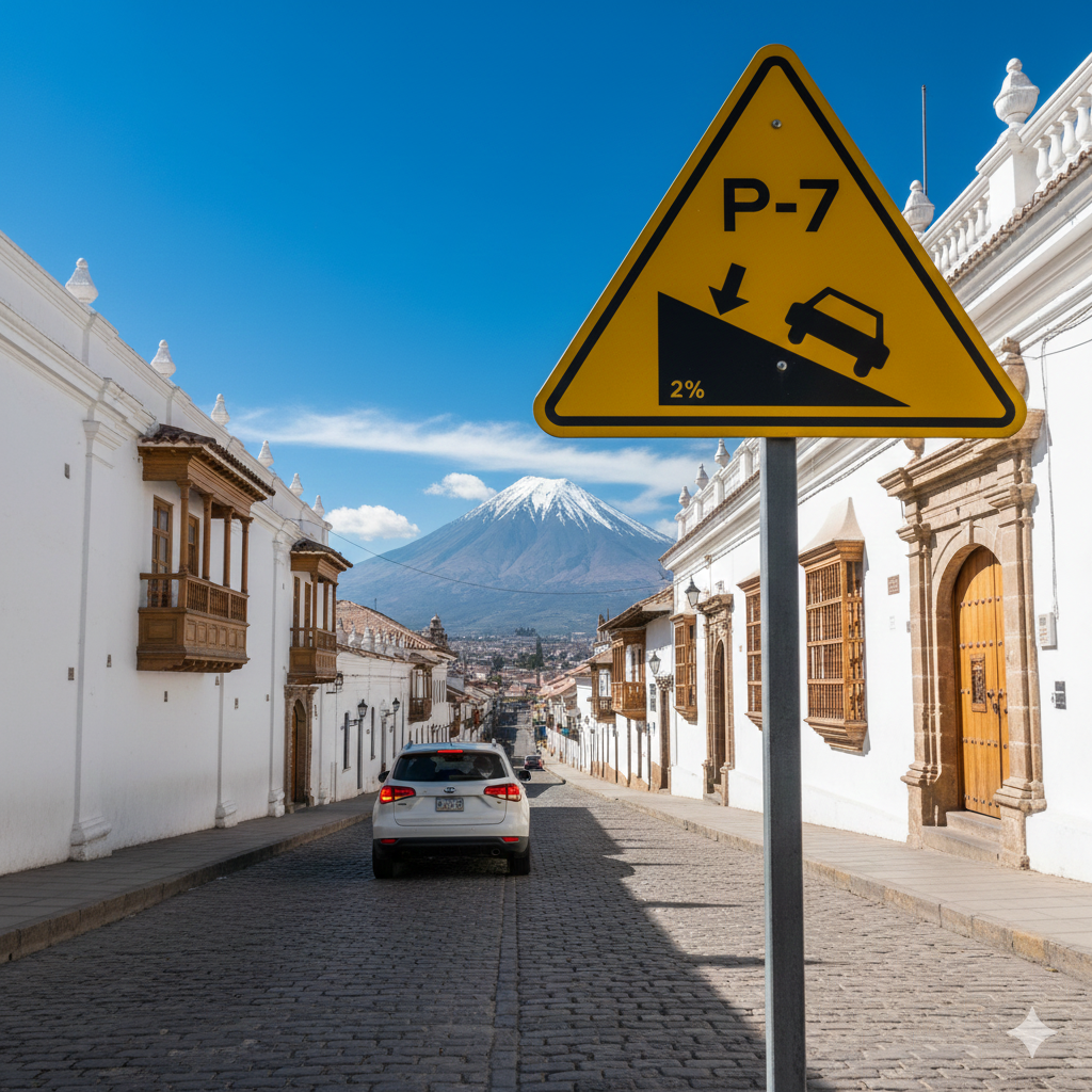 El ABC de la Seguridad Vial: Las 10 Señales de Advertencia Más Comunes y Críticas en Lima y Arequipa 5 senales de advertencia comunes ccimasenalizaciones peru