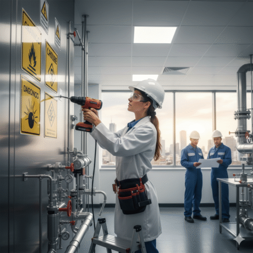 senales de advertencia en laboratorios ccimasenalizaciones peru 1
