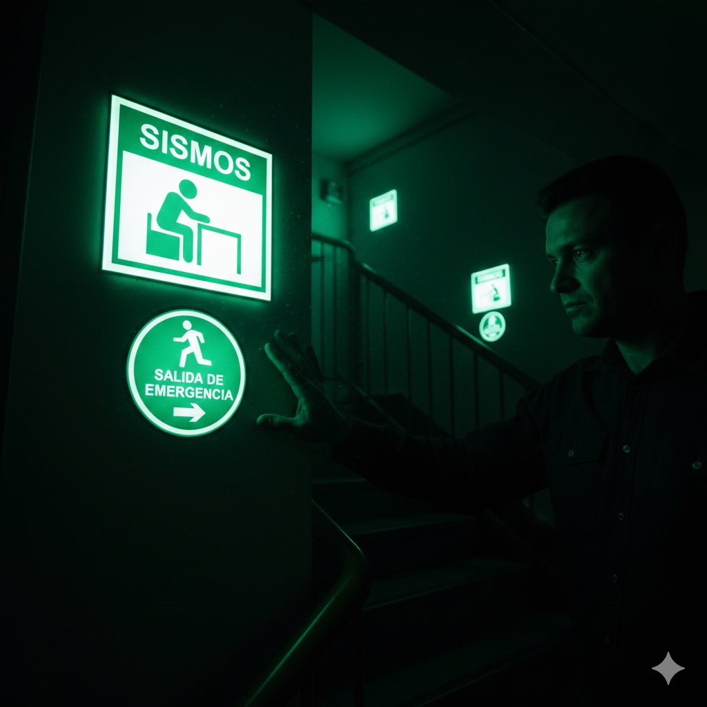 Proteja Vidas y Garantice la FELICIDAD: Domine las Señales de Advertencia para Sismos y Logre una Evacuación SATISFECHA 4 senales de advertencia para sismos ccimasenalizaciones peru