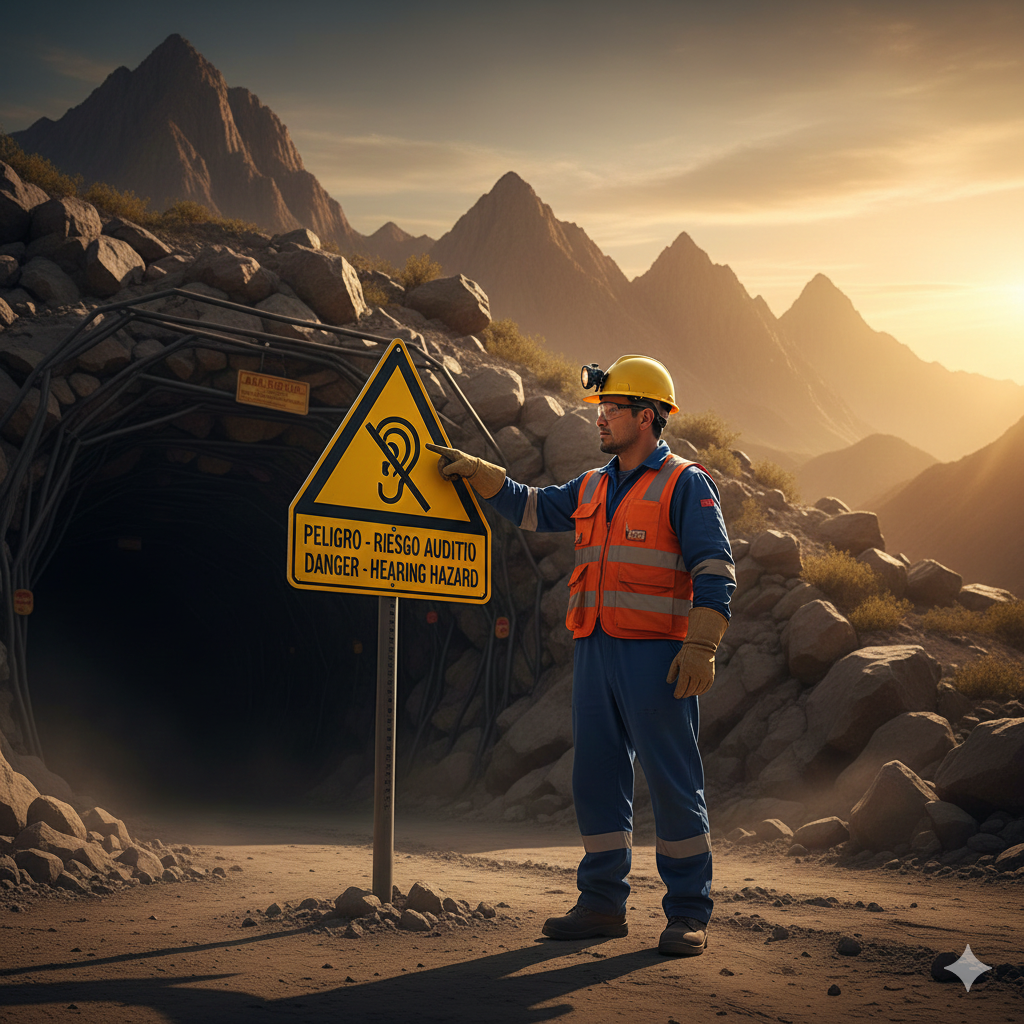 ¿Tu Oído está en Peligro? Descubre Cómo las Señales de Ruido Alto Salvan tu Audición en Industrias de Lima y Arequipa. 3 indicadores de ruido excesivo en una operación minera de Arequipa