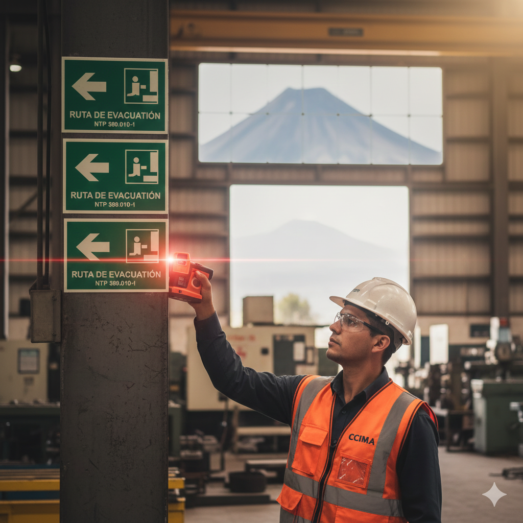 senales de evacuacion y salvamento ccimasenalizaciones peru