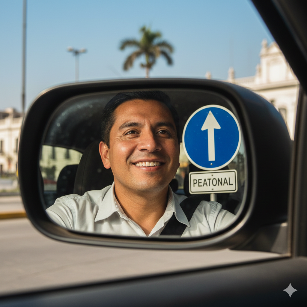 5 Ejemplos de Señales de Obligación que Todo Conductor LÍDER en Perú Debe Reconocer para Evitar Multas. 1 senales de obligacion ejemplos ccimasenalizaciones peru