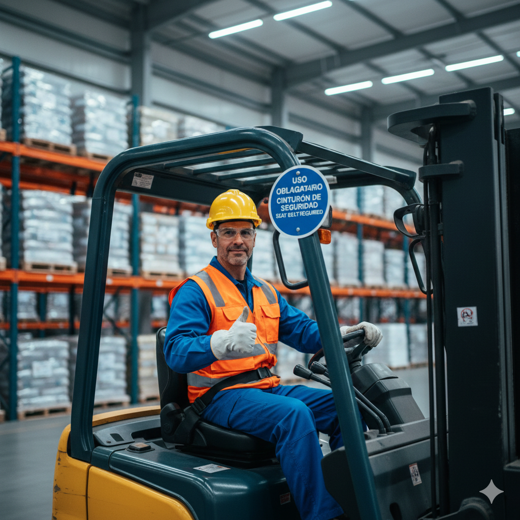 Del Piso al Techo: El Mapa de Seguridad que Duplica el VALOR de tu Almacén en Perú. 1 senales de obligacion en un almacen ccimasenalizaciones peru