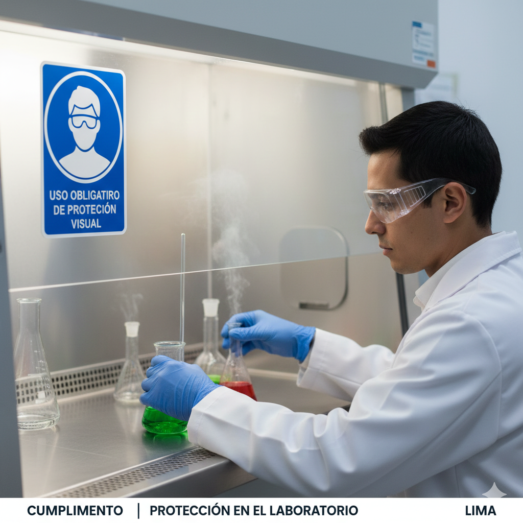 Bioseguridad LÍDER: La Guía Definitiva de Señales de Obligación en Laboratorio y la VICTORIA contra la Contaminación 8 senales de obligacion laboratorio ccimasenalizaciones peru