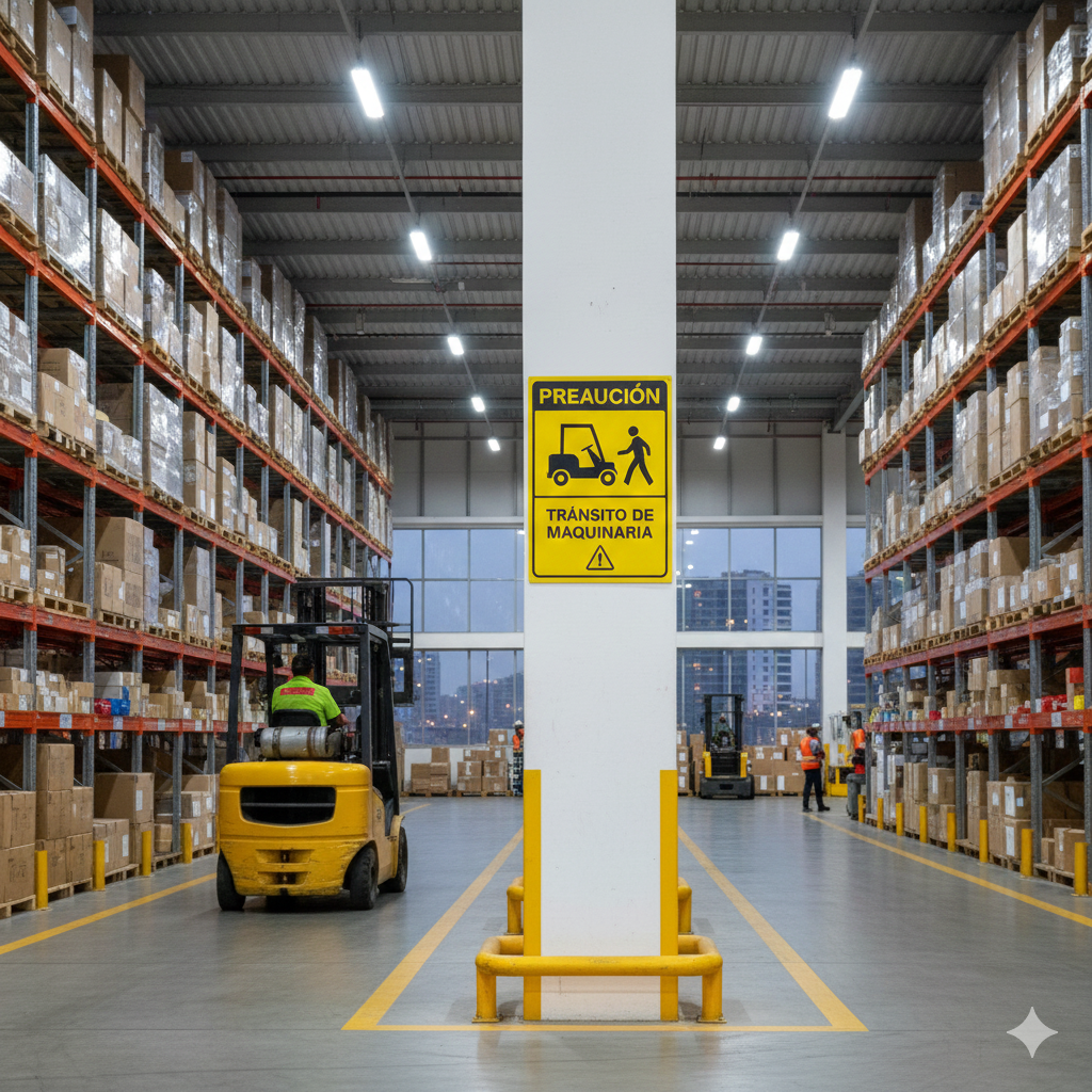 Guía Definitiva de Prevención: Las 10 Señales que Todo Gerente de Seguridad en el Perú Debe Conocer para Evitar Multas y Accidentes. 3 senales preventivas mas usadas ccimasenalizaciones peru