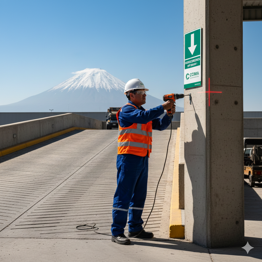 senalizacion de evacuacion ccimasenalizaciones peru 2