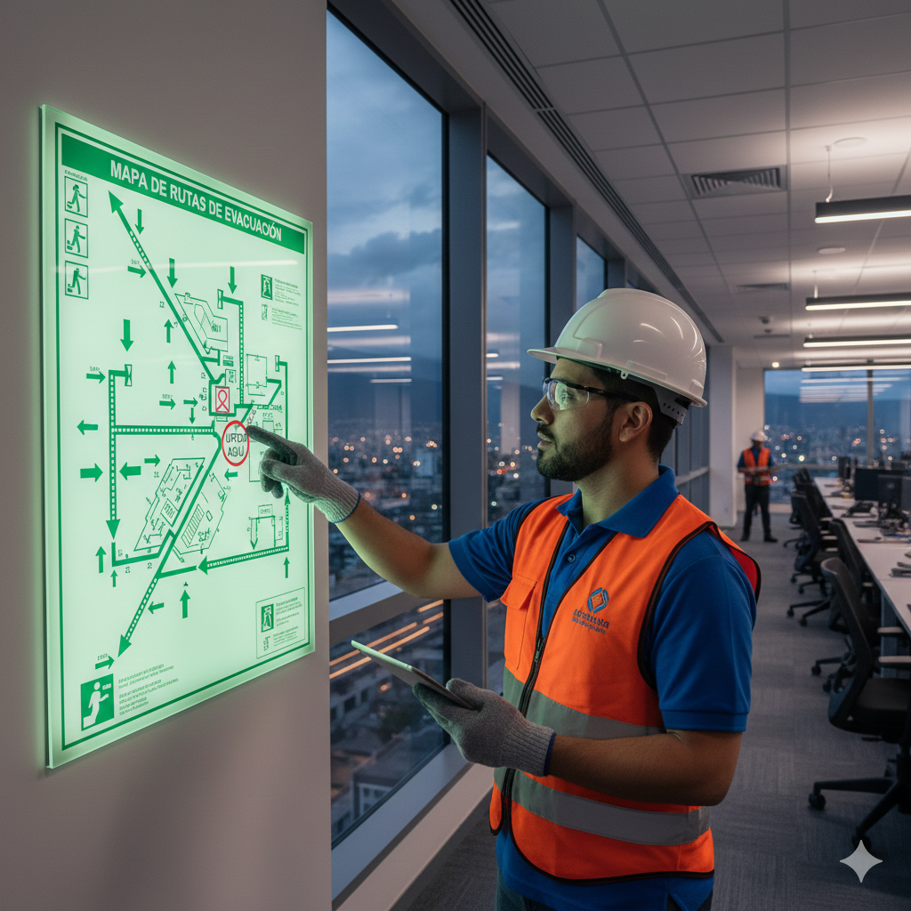 senalizacion de rutas de evacuacion ccimasenalizaciones peru 3