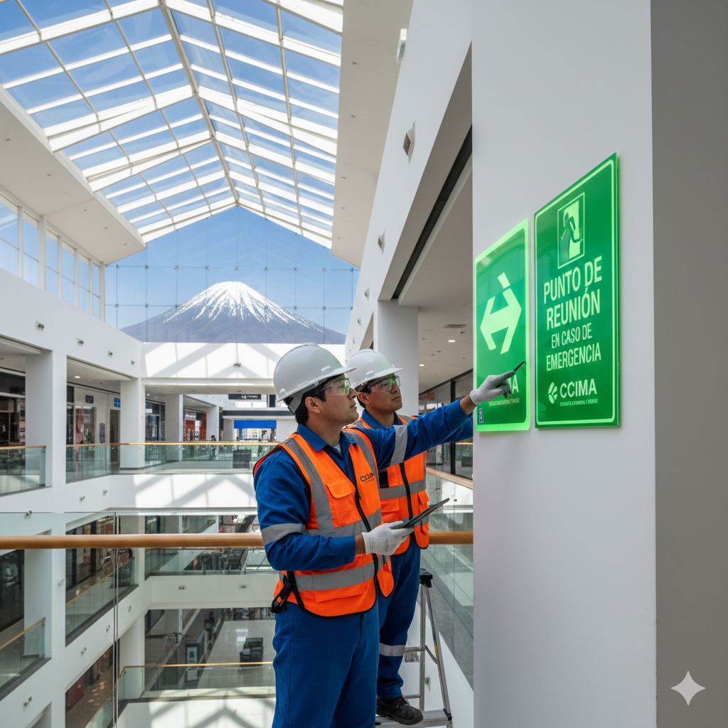 senalizacion y evacuacion en eventos ccimasenalizaciones peru