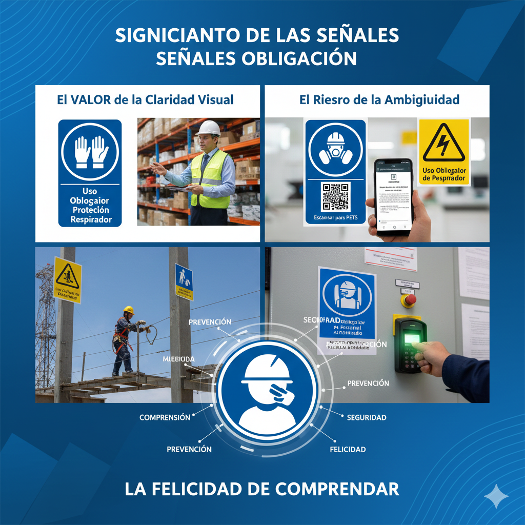Guía Definitiva: Señales de Obligación y su Aplicación Real para un Entorno Laboral FELICIDAD 13 significado senales de obligacion ccimasenalizaciones peru 2