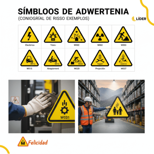 simbolos de advertencia guia visual ccimasenalizaciones peru