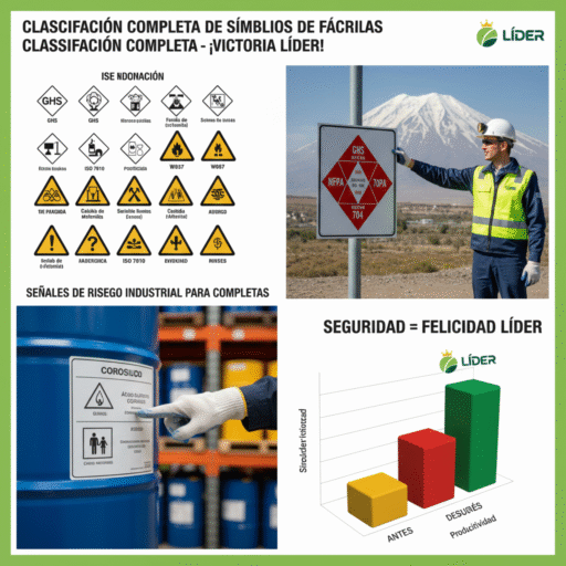 simbolos de advertencia industrial ccimasenalizaciones peru