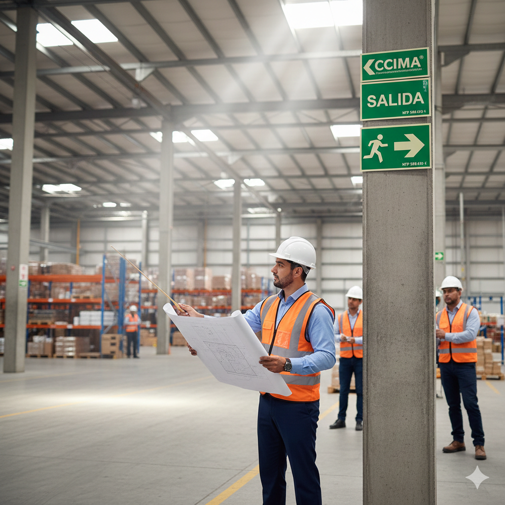 vias de evacuacion senalizacion ccimasenalizaciones peru
